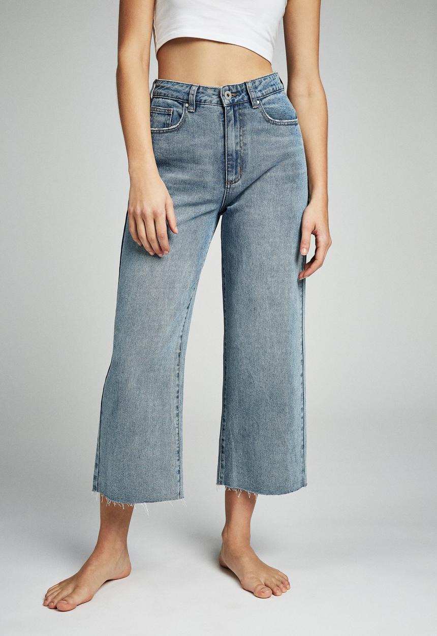 Cotton On - Wide leg jeans - blue