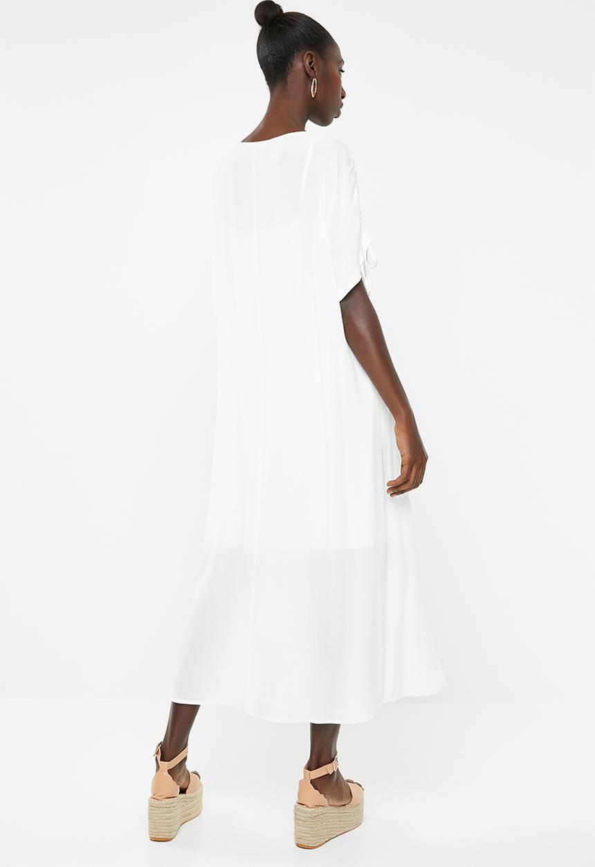 AMANDA LAIRD CHERRY - Siphosethu dress - cream