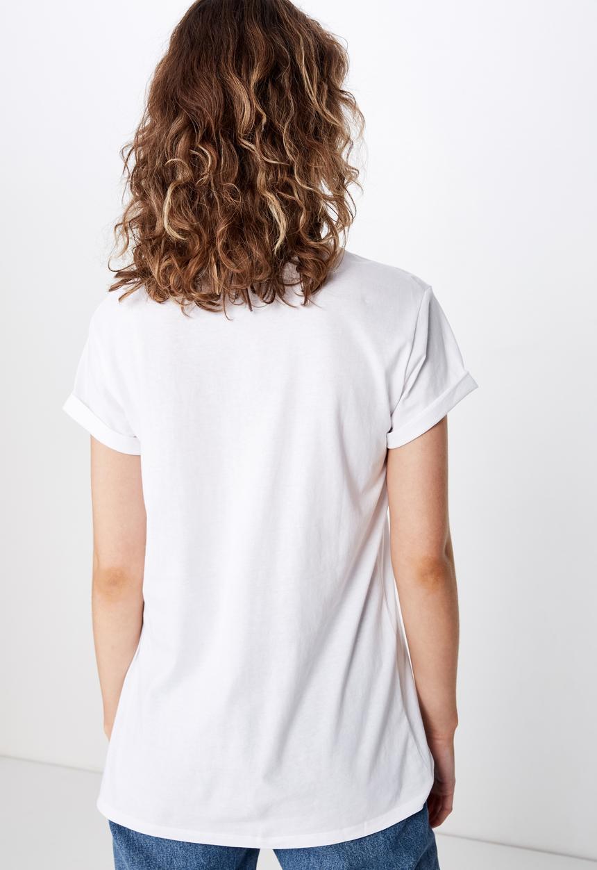 Cotton On - Classic slogan T-shirt like nobody else - white