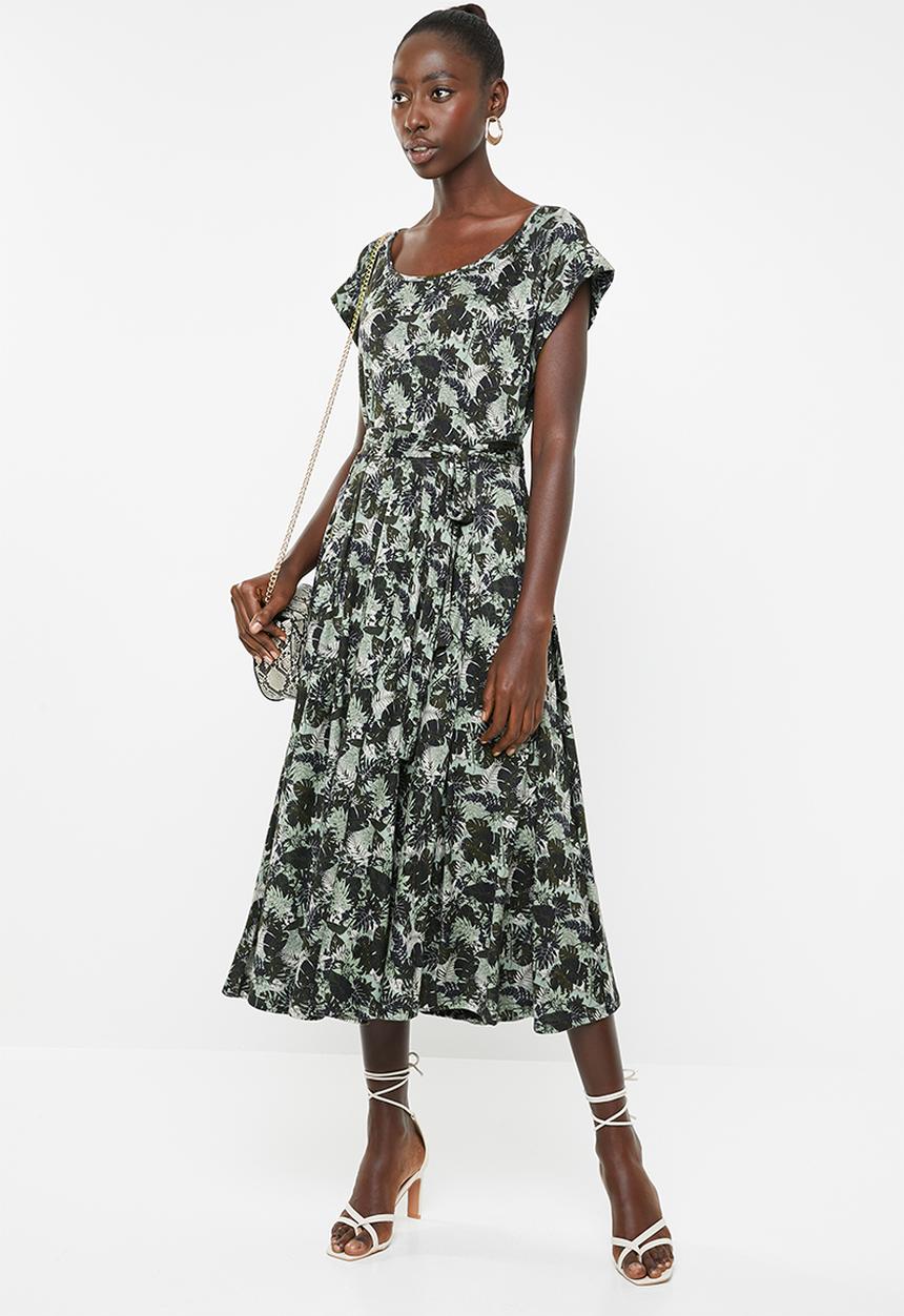 AMANDA LAIRD CHERRY - Alessa dress - olive