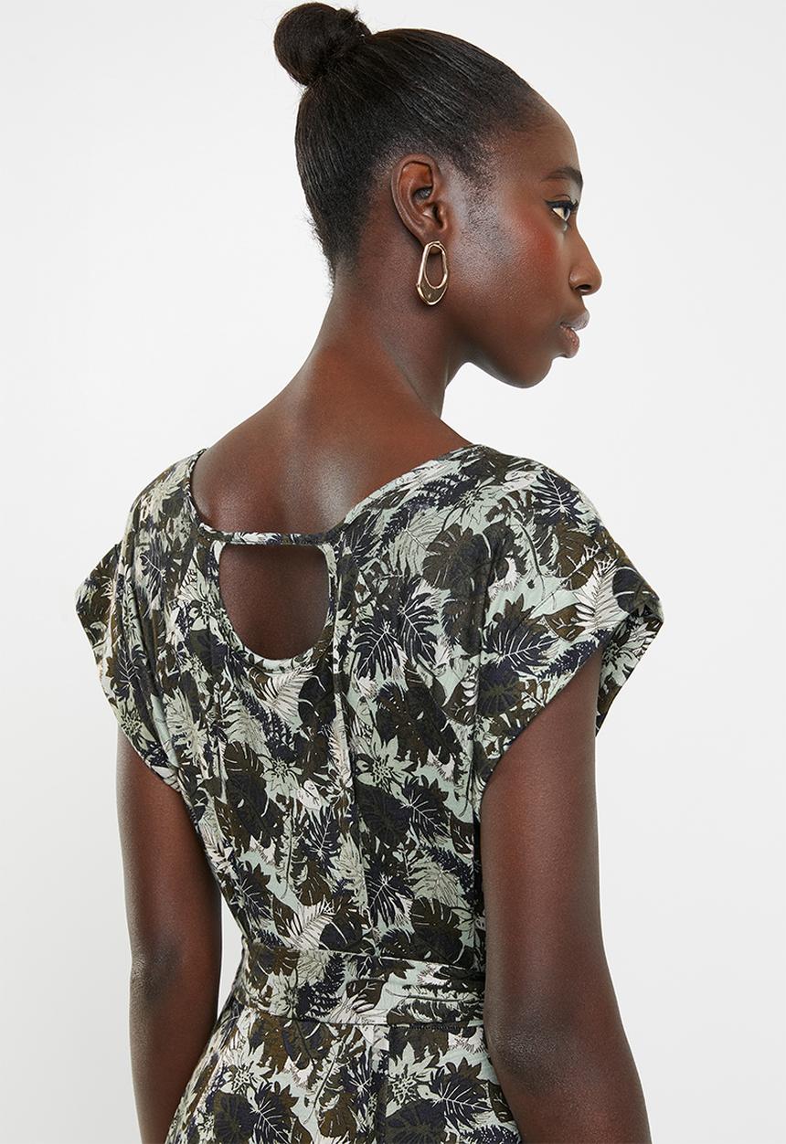 AMANDA LAIRD CHERRY - Alessa dress - olive