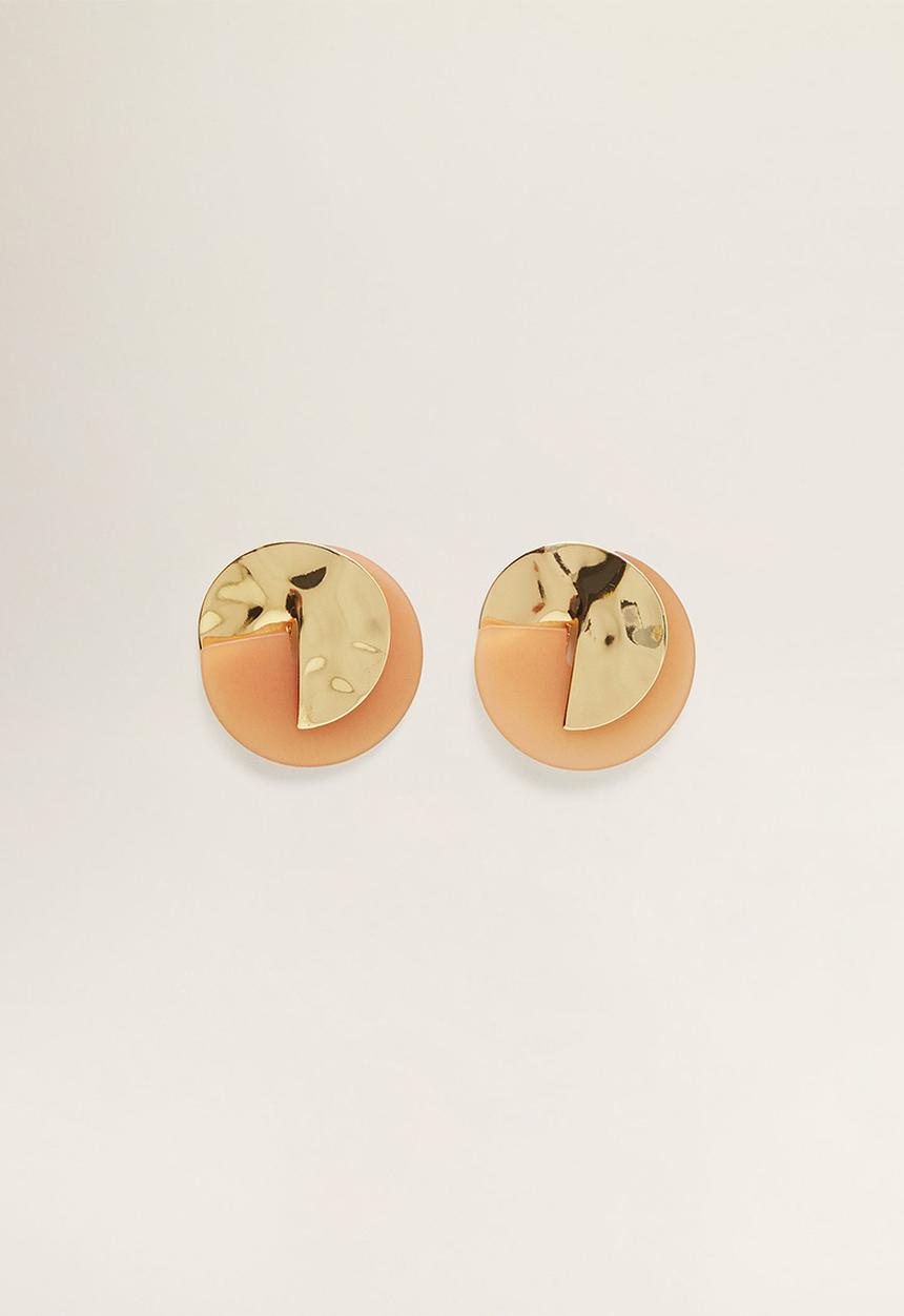 MANGO - Mixed pieces earrings - gold