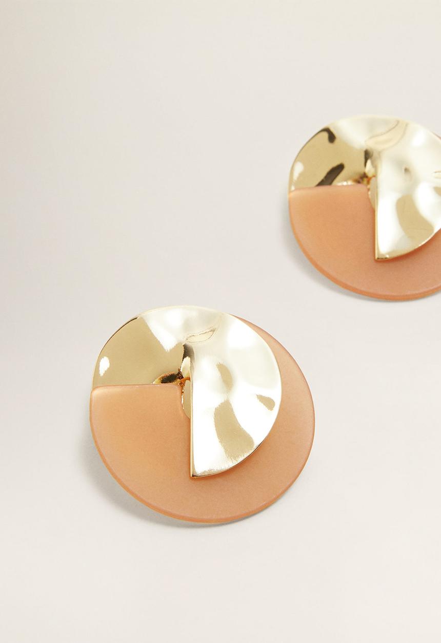MANGO - Mixed pieces earrings - gold