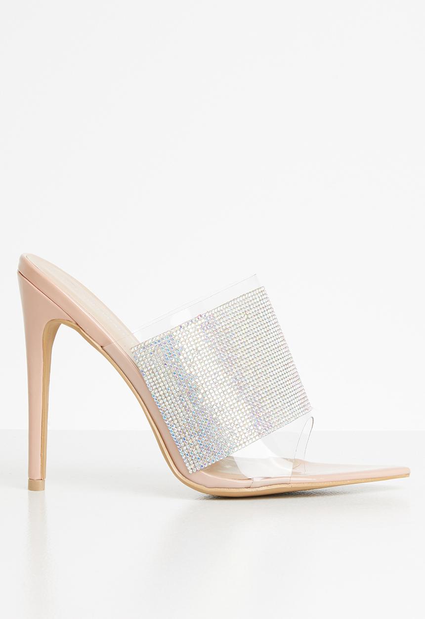 Superbalist - Fergi diamante heels - neutral