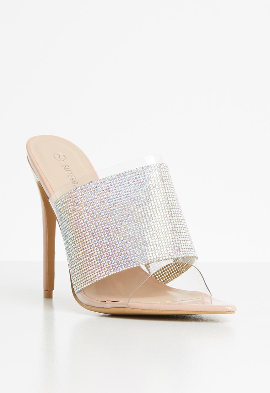 Superbalist - Fergi diamante heels - neutral