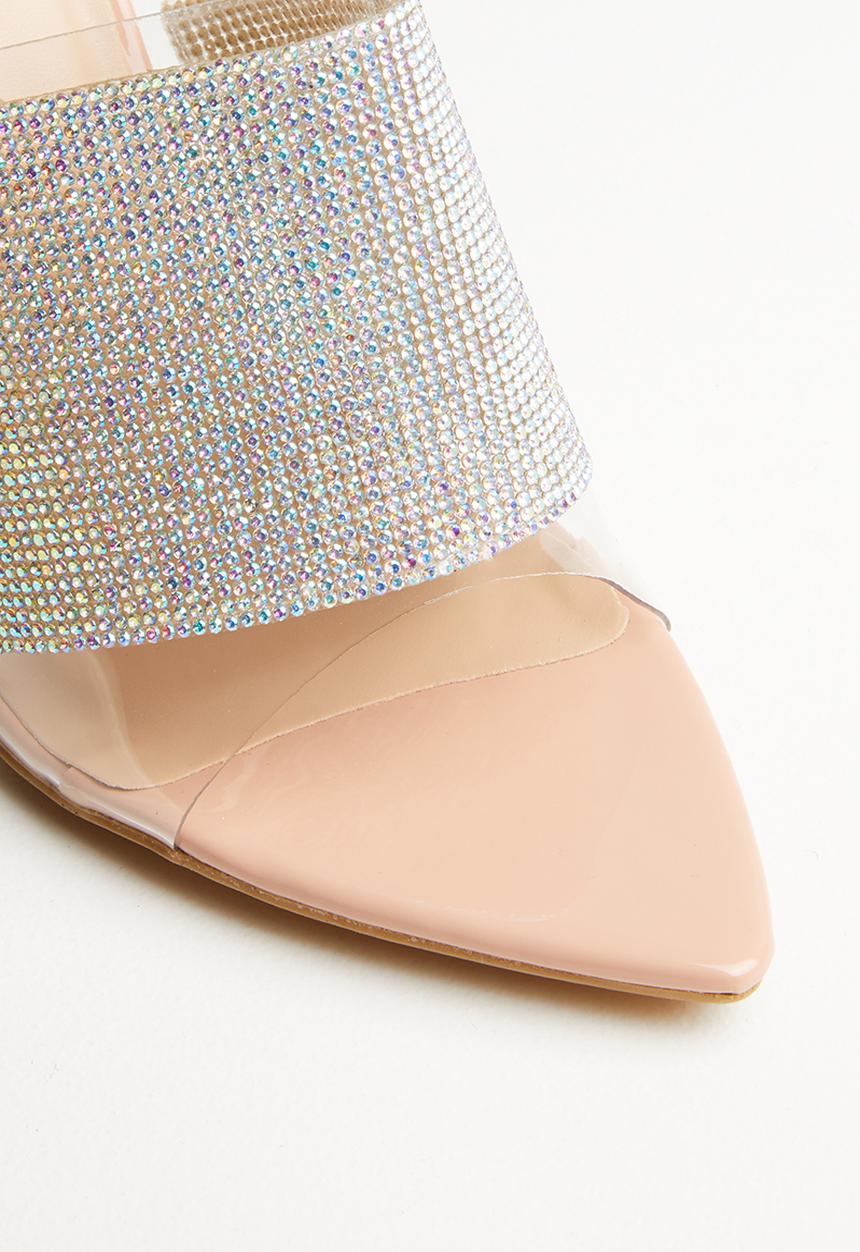 Superbalist - Fergi diamante heels - neutral
