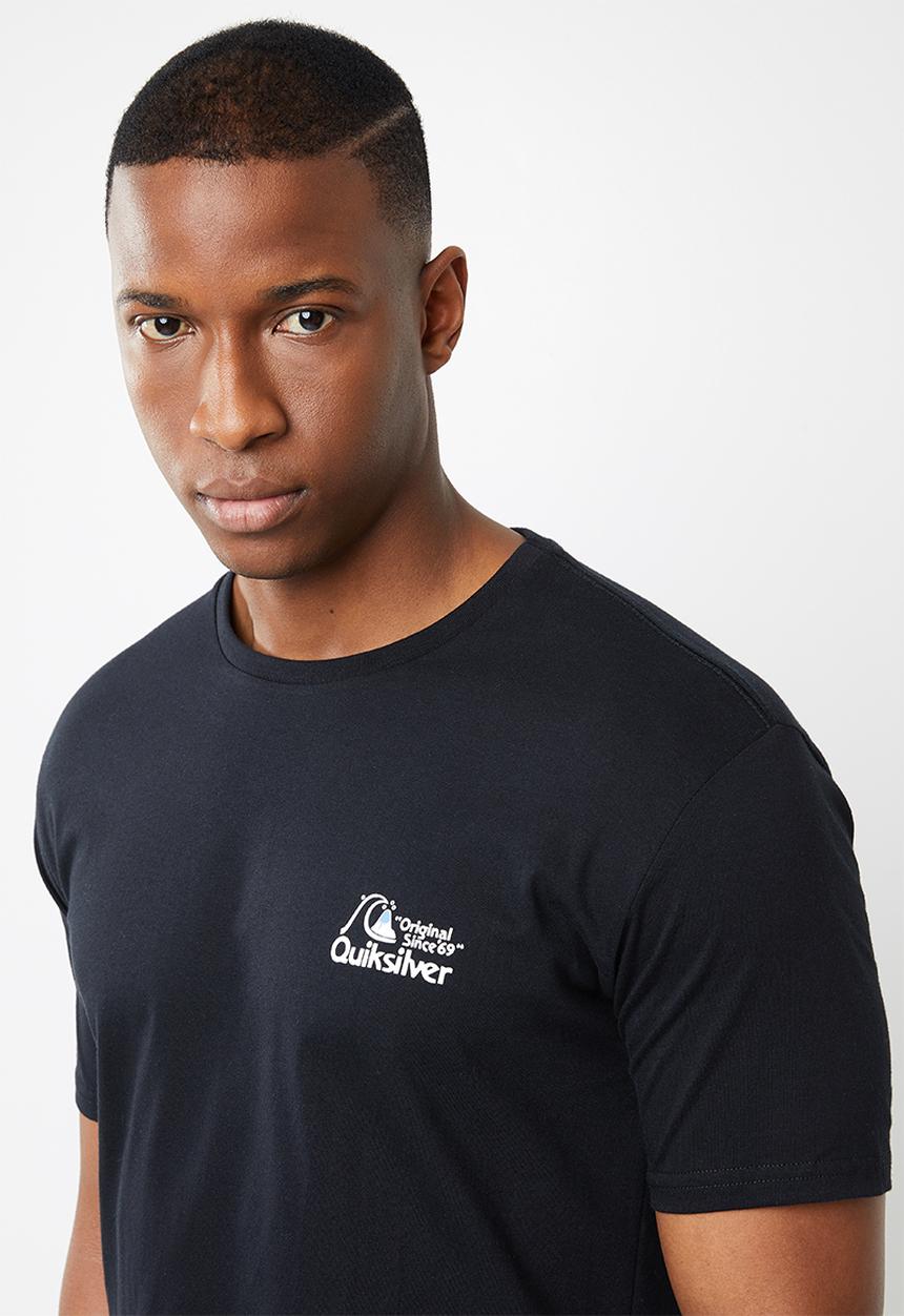 Quiksilver - Bouncing hearts short sleeve tee - black