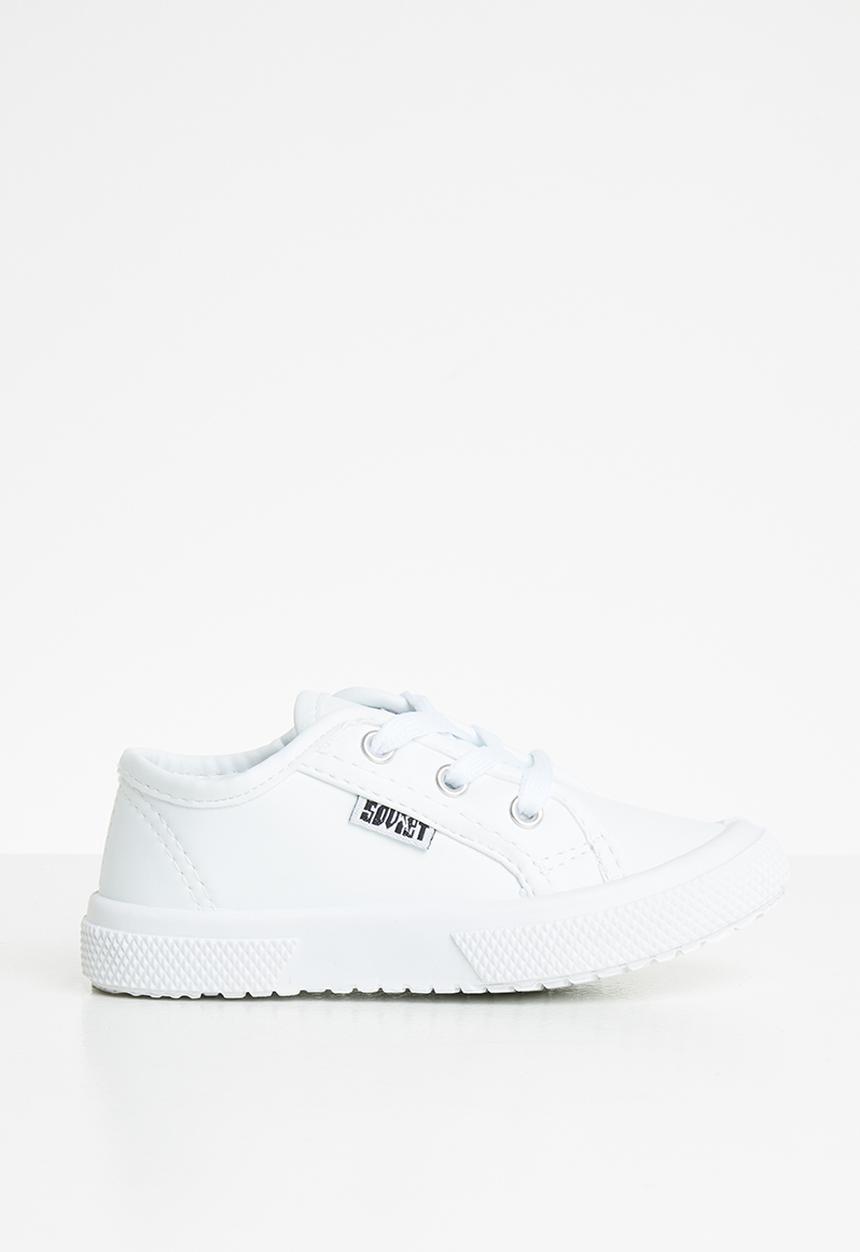 SOVIET - Baby i wolf sneakes - white