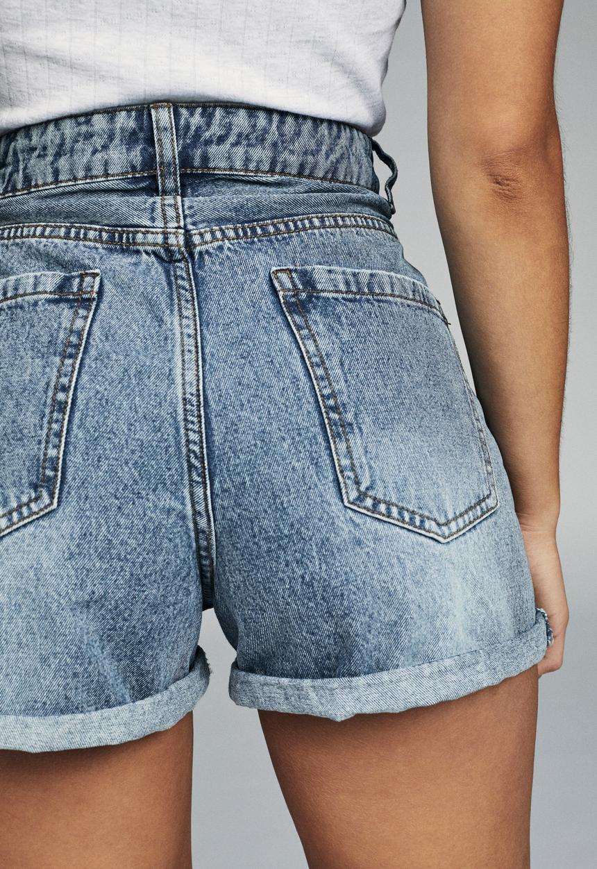 Cotton On - High rise flashback denim - blue
