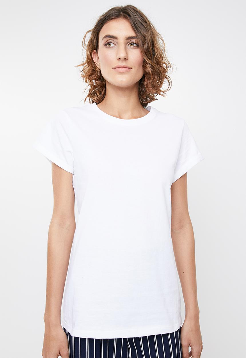 edit - 2 pack round neck tees - white & navy