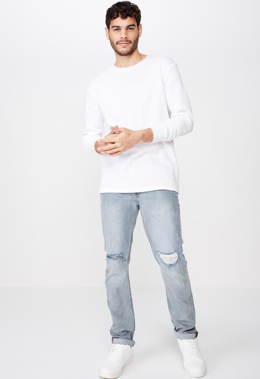 Cotton On - Tapered leg jeans - blue