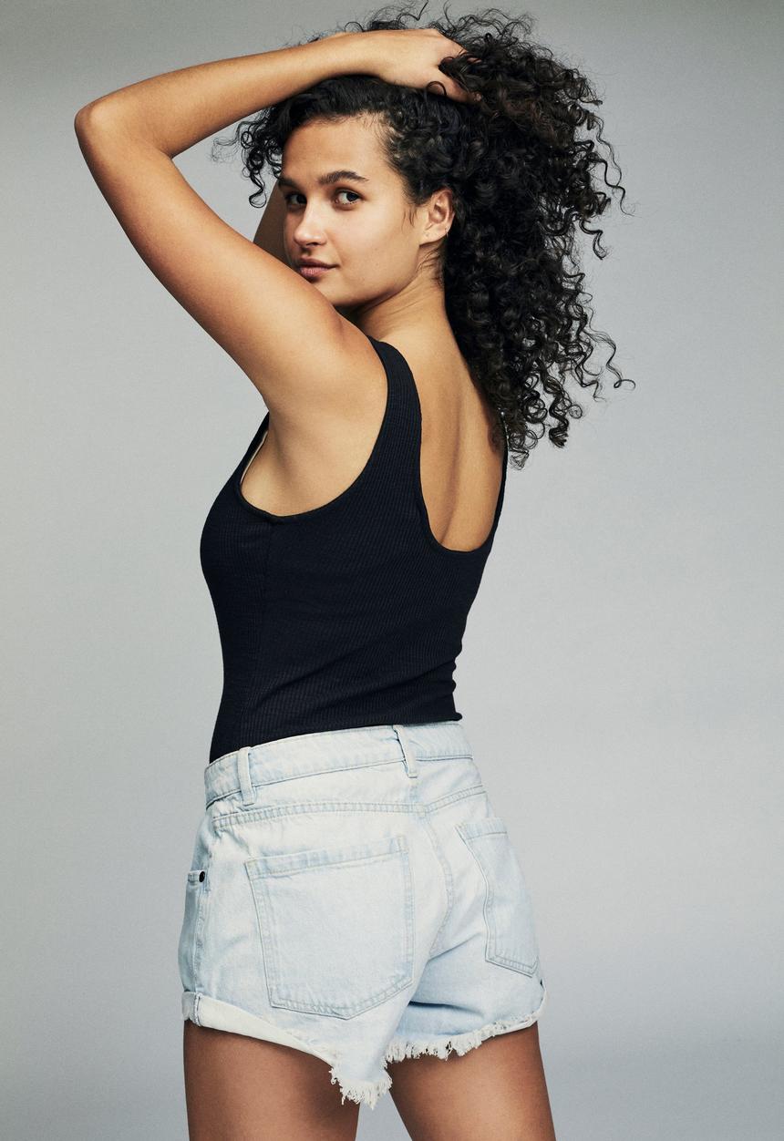 Cotton On - Mid rise Saturday - blue