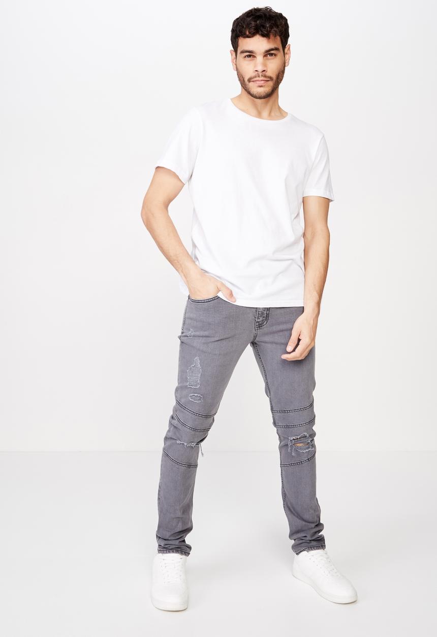 Cotton On - Super skinny jeans - grey
