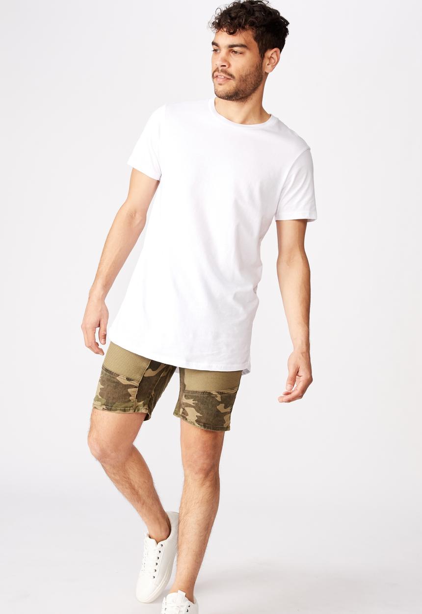 Cotton On - Straight leg shorts - khaki 