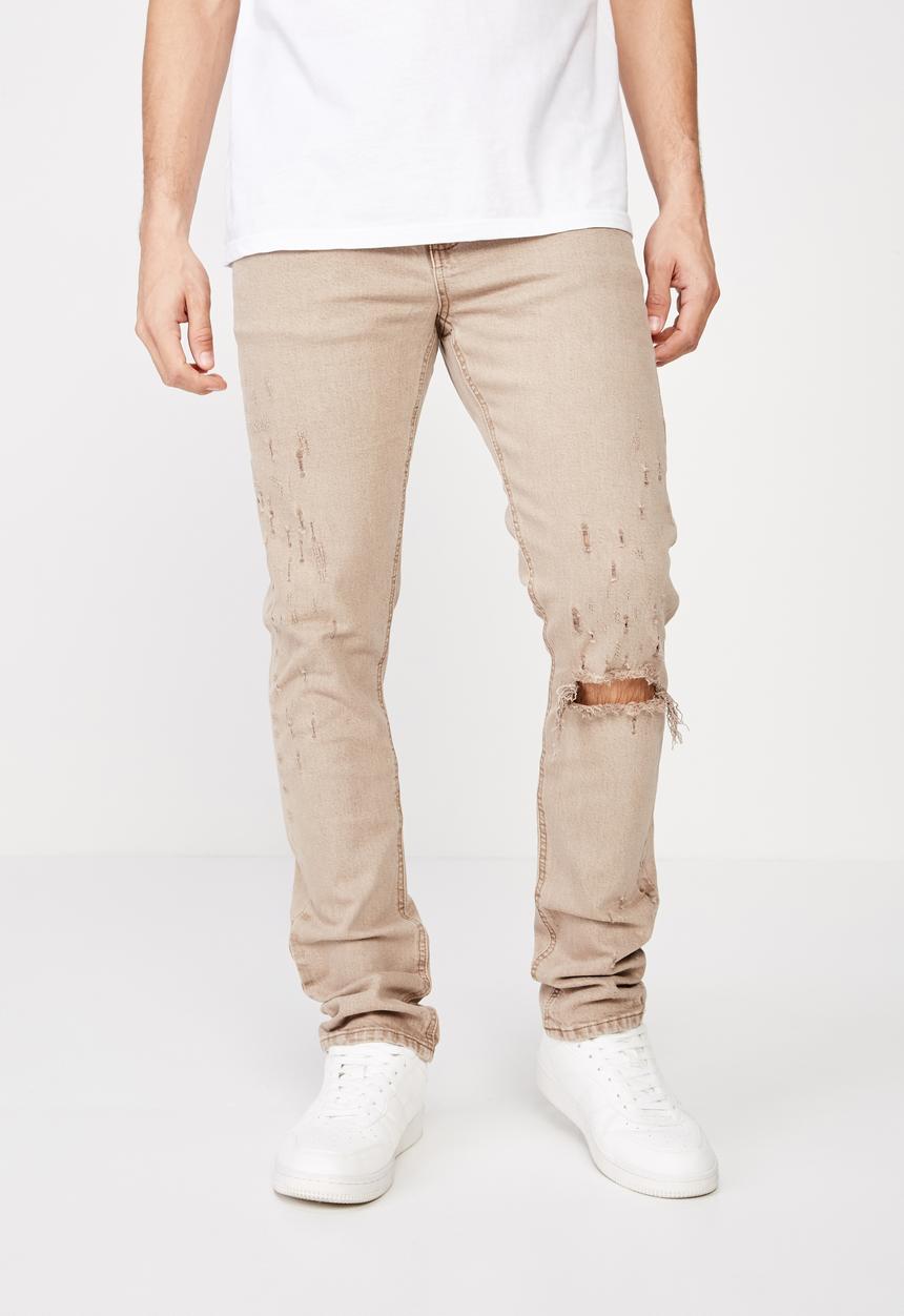 Cotton On - Slim fit jeans - brown 