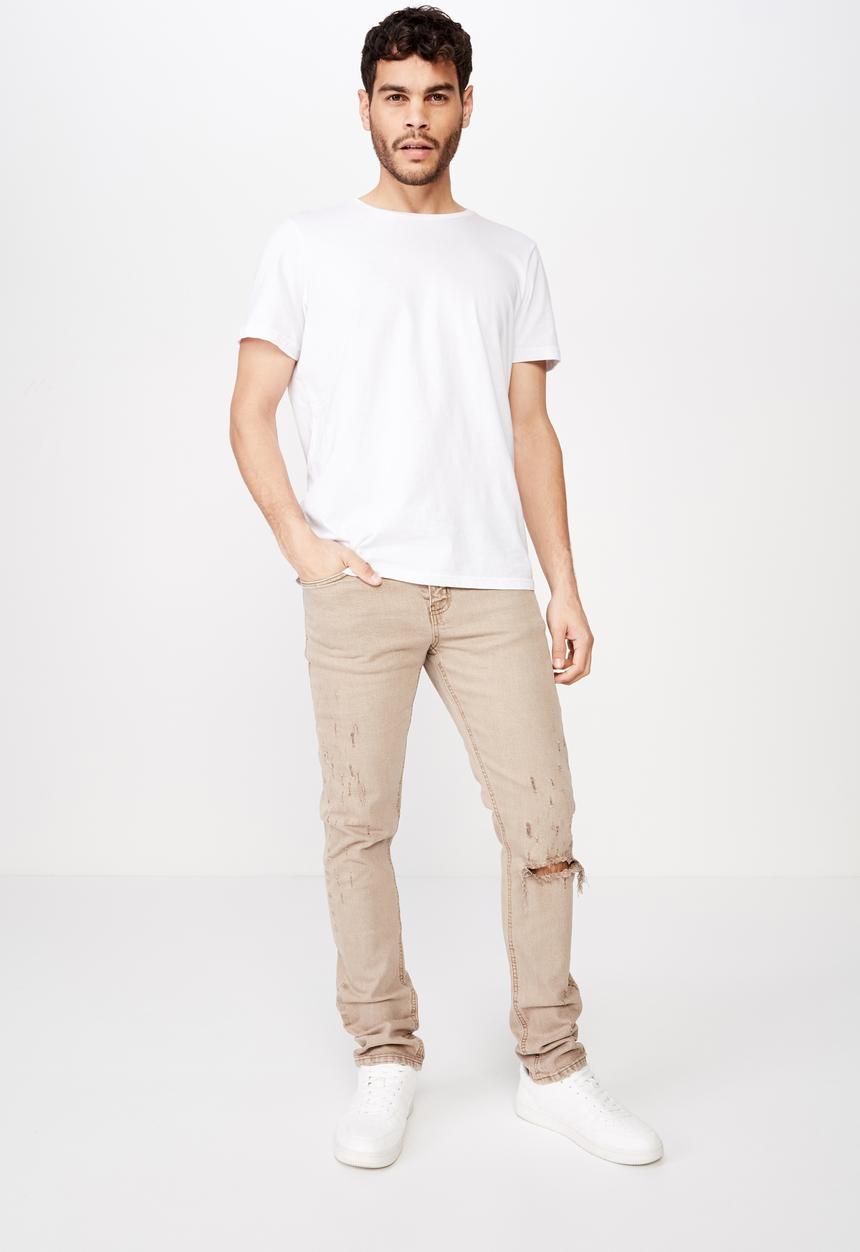 Cotton On - Slim fit jeans - brown 