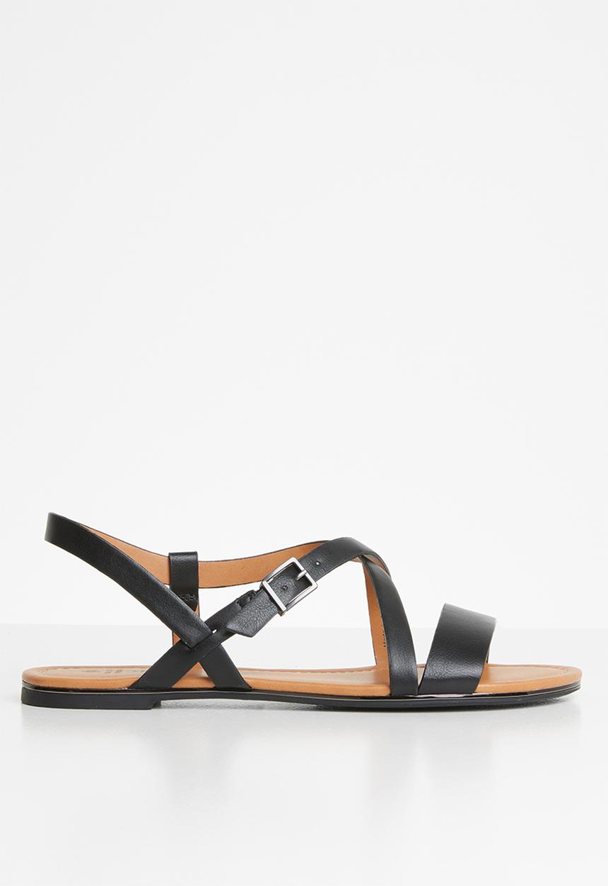 Call It Spring - Chorisia sandal - black synthetic