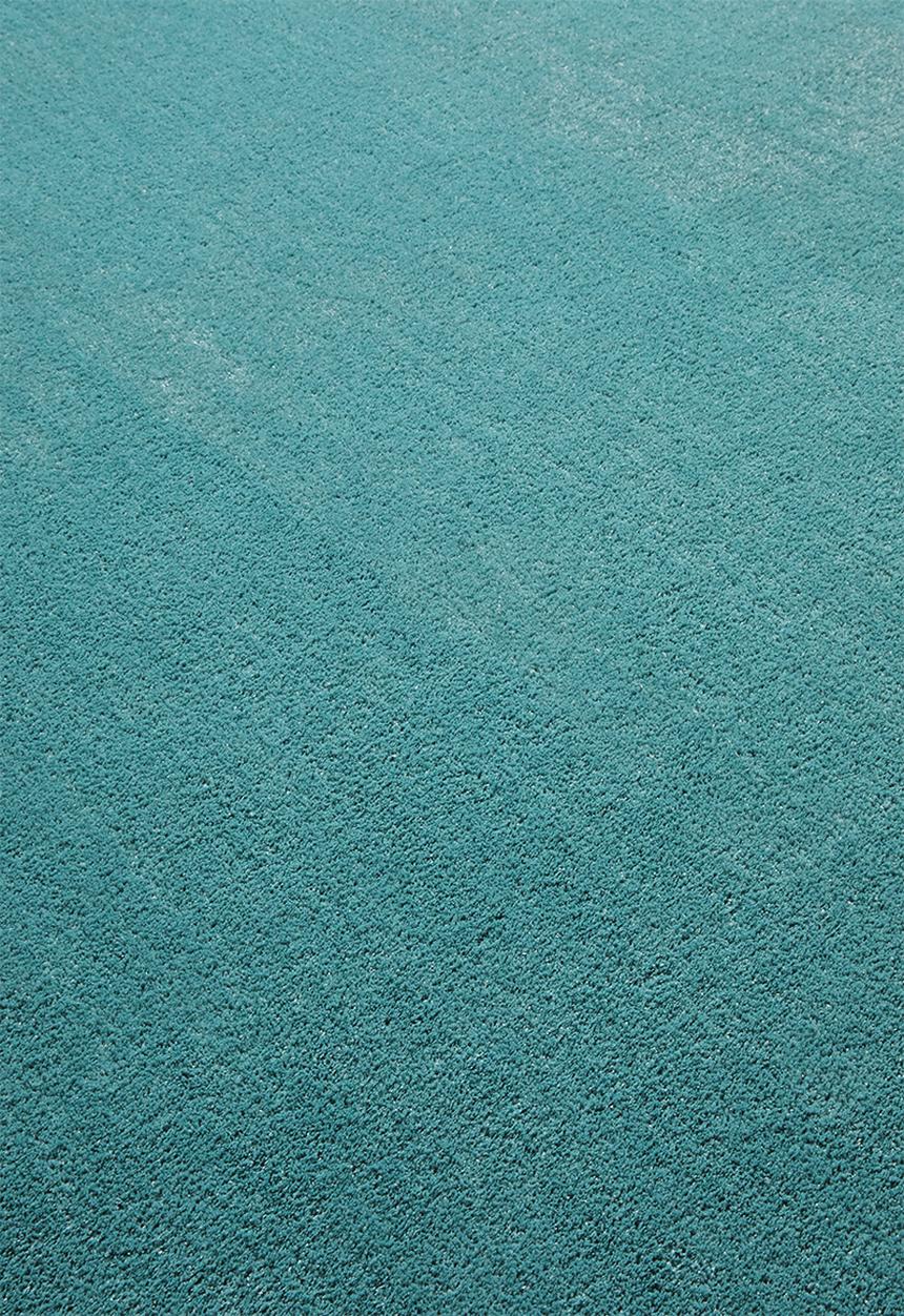 Sixth Floor - Shaggy feel rug - duck egg