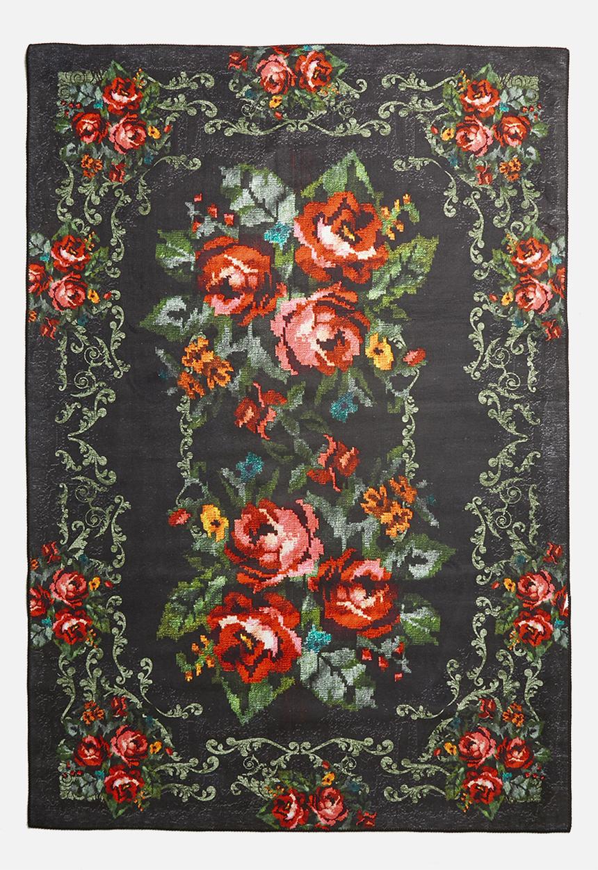 Hertex Haus - Gypsy romance rug - rose