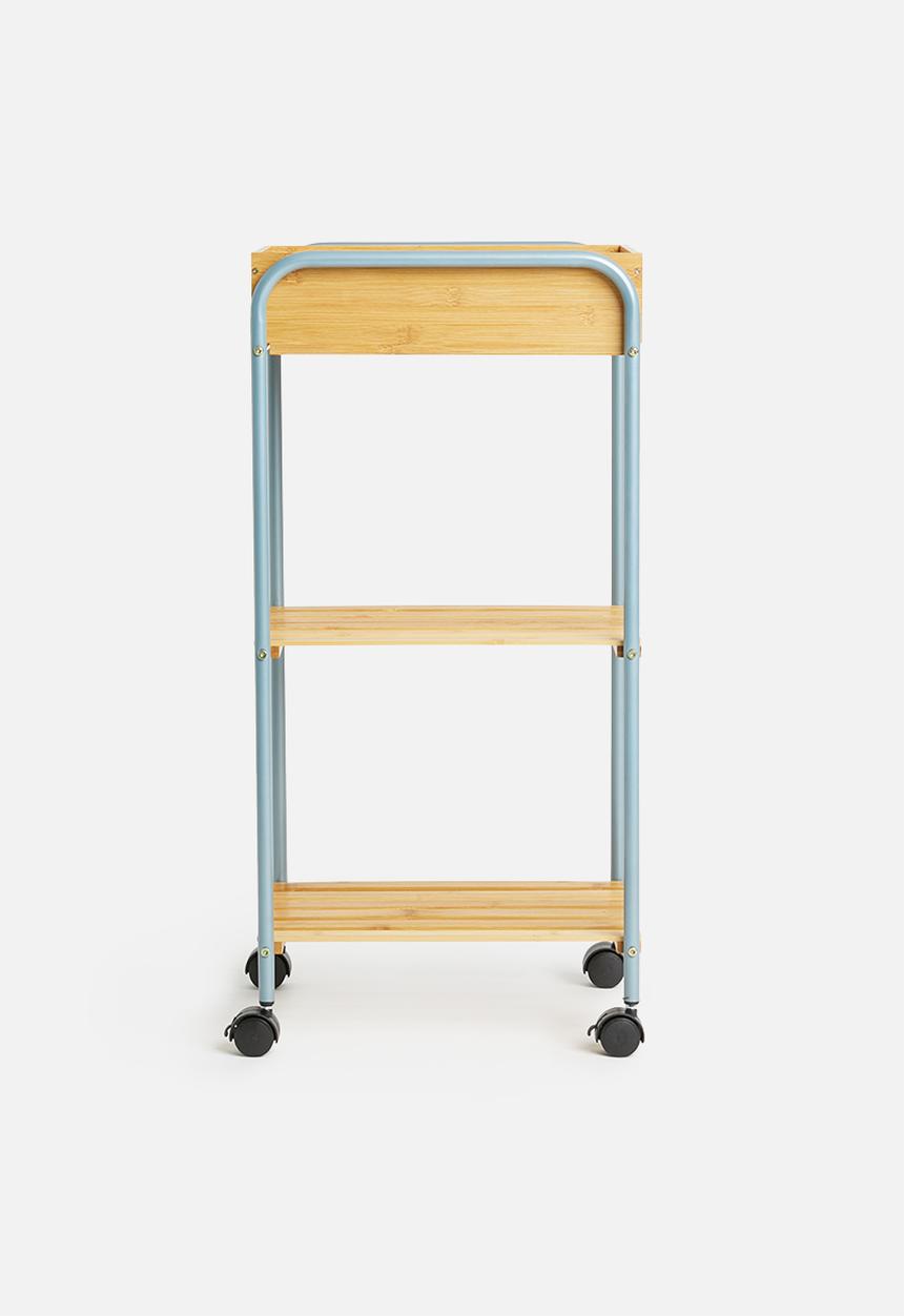 Storage Solutions - Bamboo trolley - natural