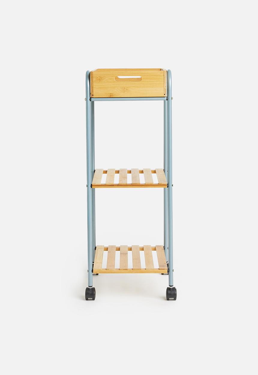 Storage Solutions - Bamboo trolley - natural