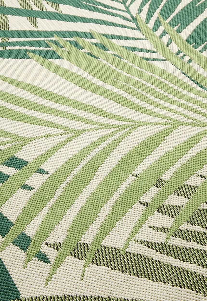 Sixth Floor - Borneo woven outdoor rug - green
