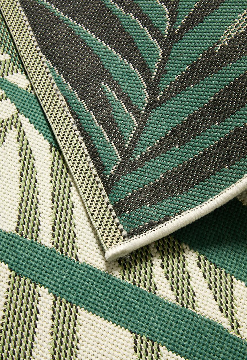 Sixth Floor - Borneo woven outdoor rug - green