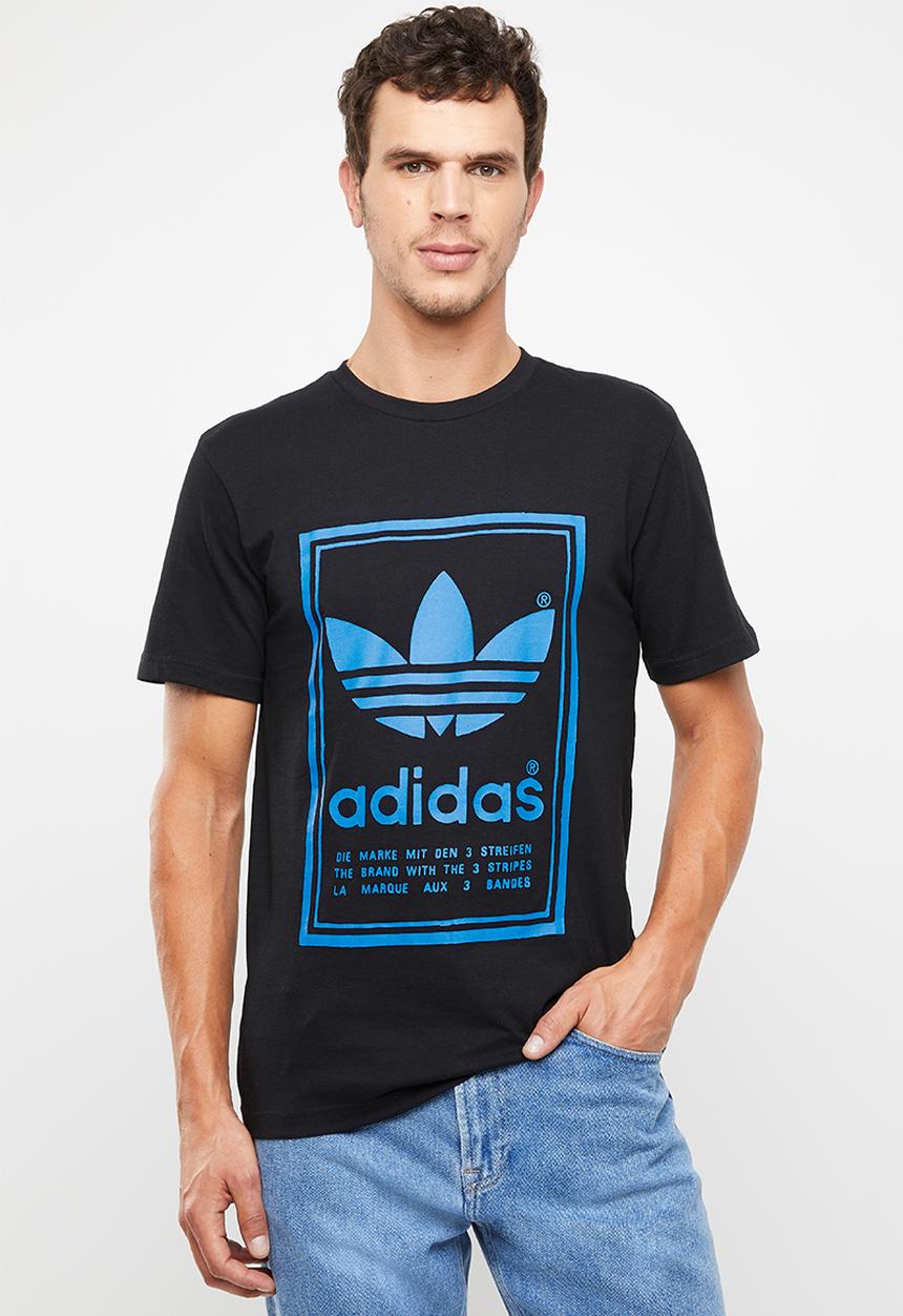 adidas Originals - Japanese vintage tee - black