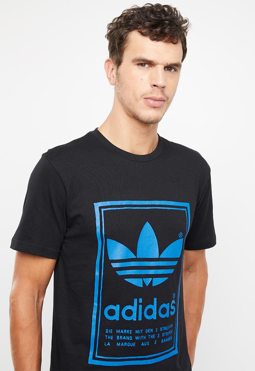 adidas Originals - Japanese vintage tee - black