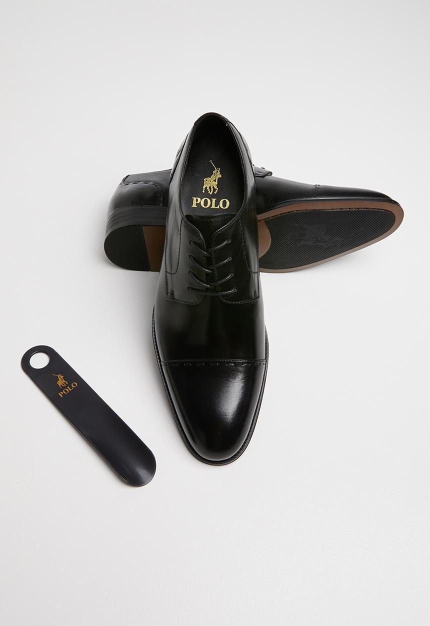 POLO - Derek lace-up formal shoe - black