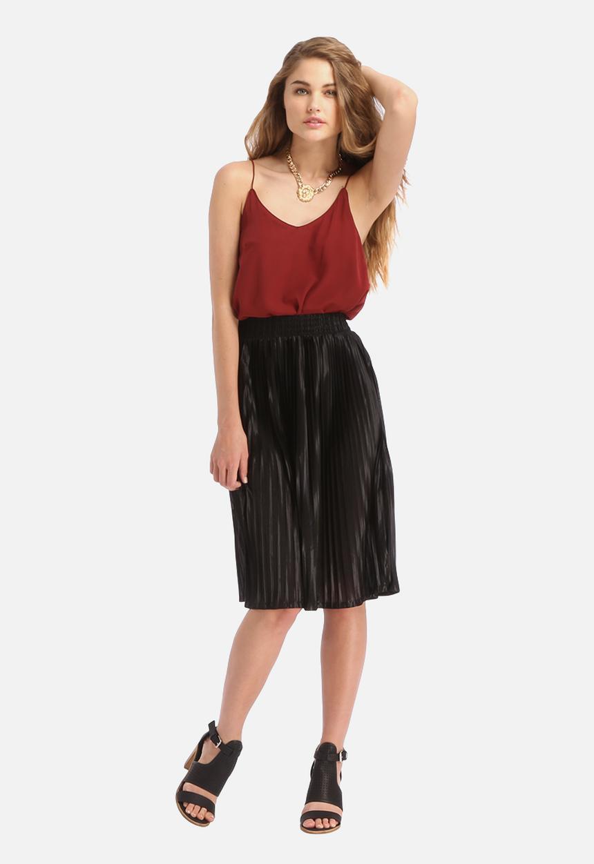 American Apparel - Mid-Length Accordion Pleat Skirt