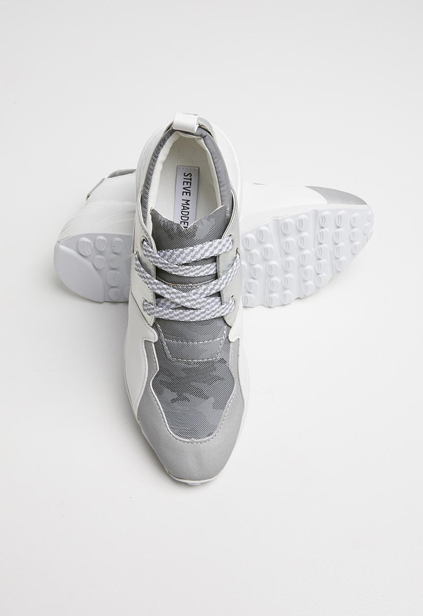 Steve Madden - Cliff sneaker - grey metallic