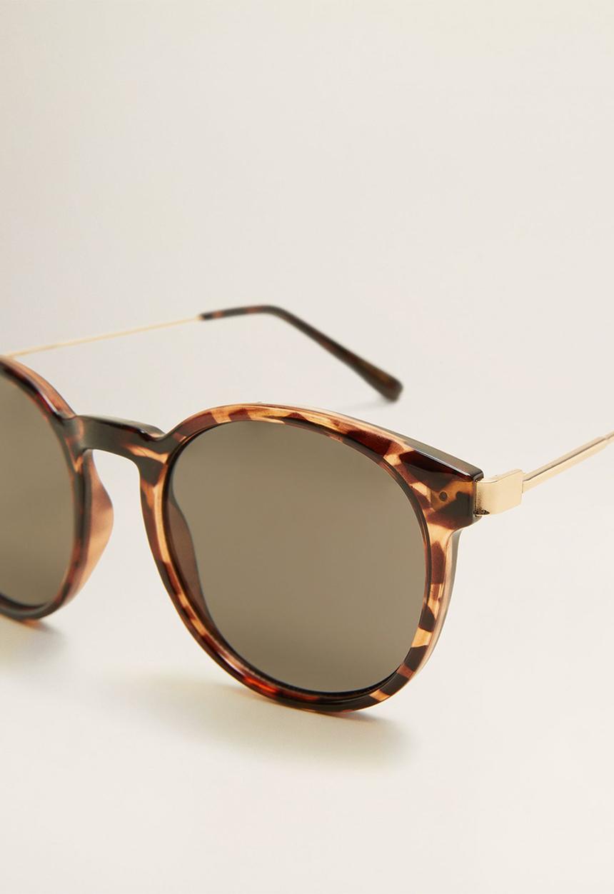MANGO - Tortoiseshell sunglasses - brown