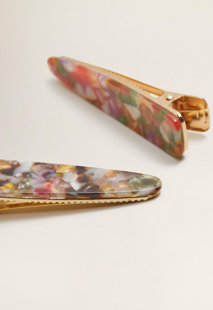 MANGO - Hairclip set - gold
