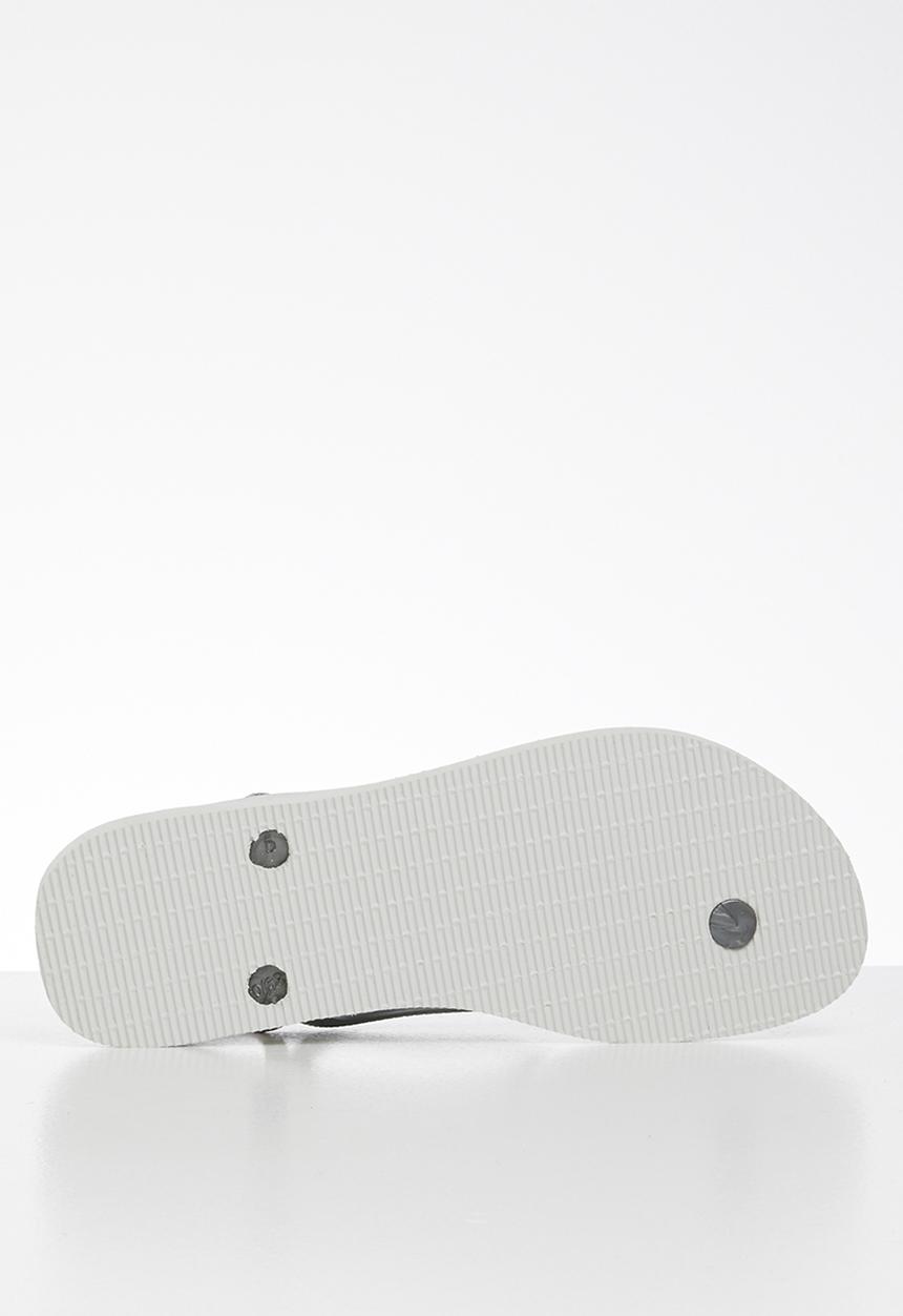 Havaianas - Luna print - white & grey