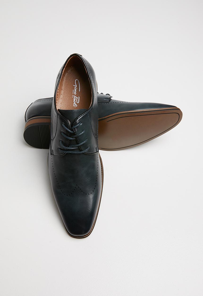 Gino Paoli - Trent pin-punch formal shoe - navy