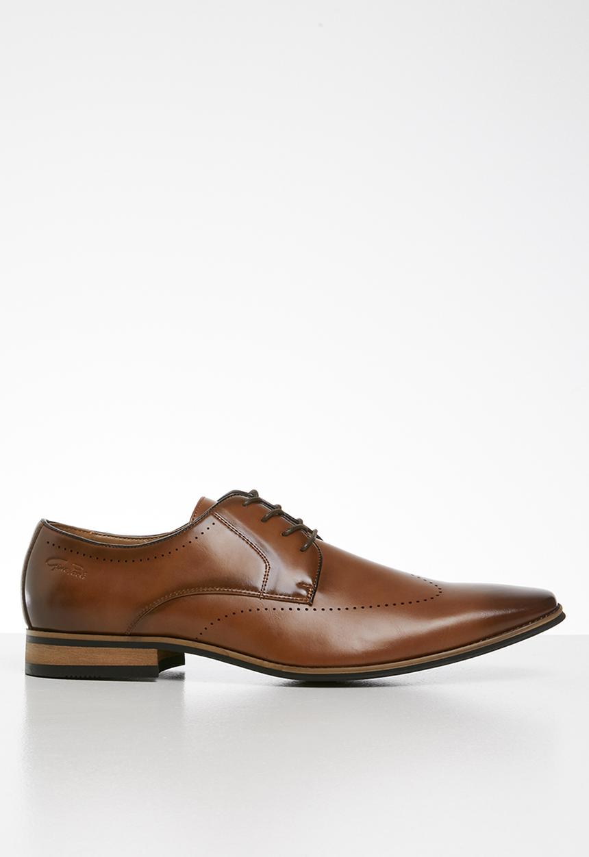 Gino Paoli - Trent pin-punch formal shoe - brown