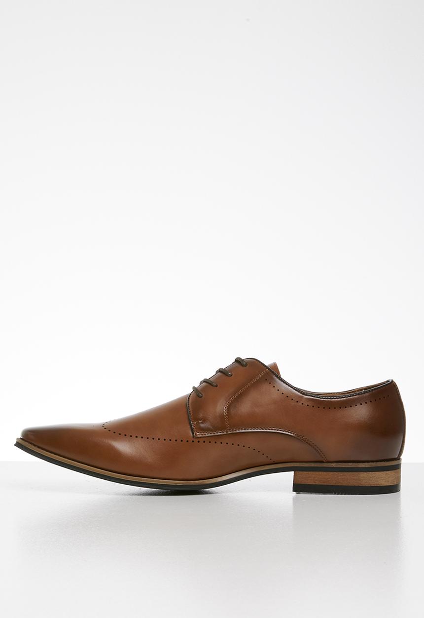 Gino Paoli - Trent pin-punch formal shoe - brown