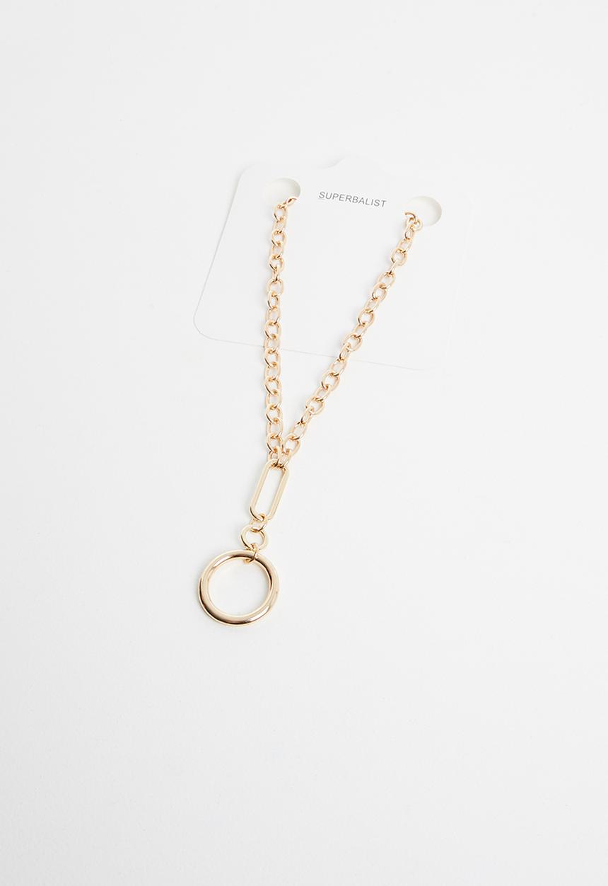 Superbalist - Link chain statement necklace - gold