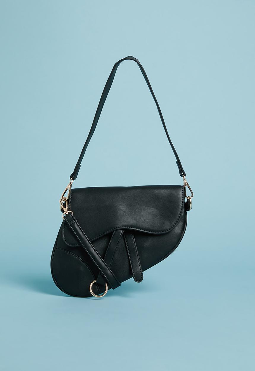Superbalist - Saddle clutch bag - black