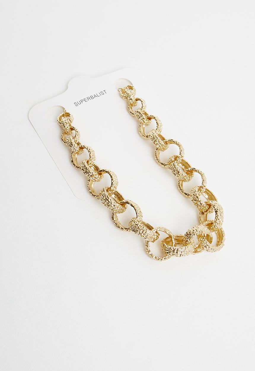 Superbalist - Ring pendant necklace - gold