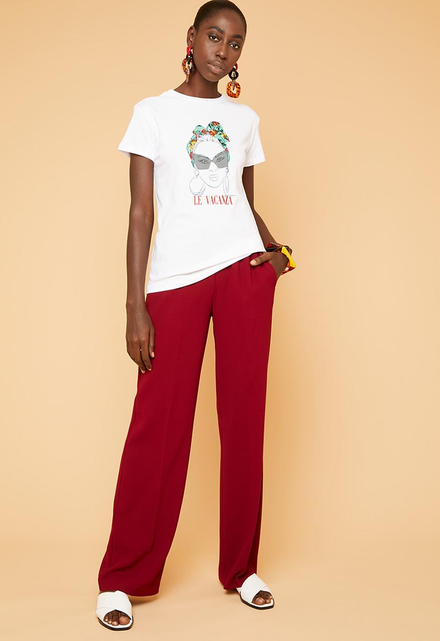 Superbalist - La Vacanza printed tee - white