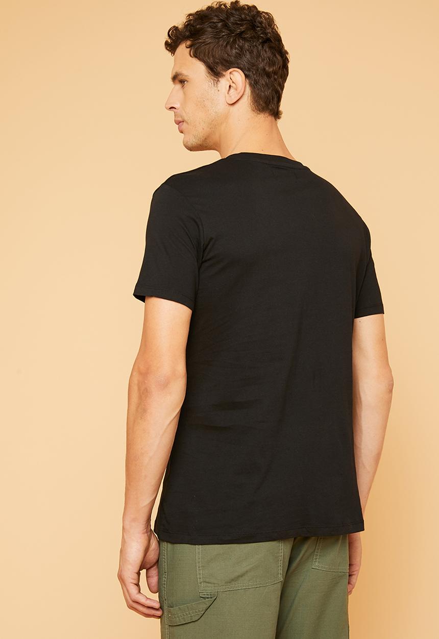 Superbalist - Plain crew neck short sleeve tee - black