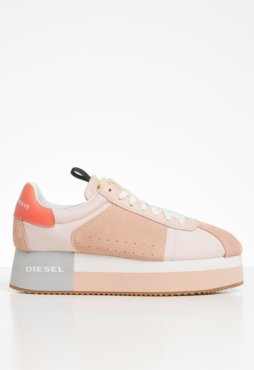 Diesel  - S-pyave wedge - cream tan / spanish villa