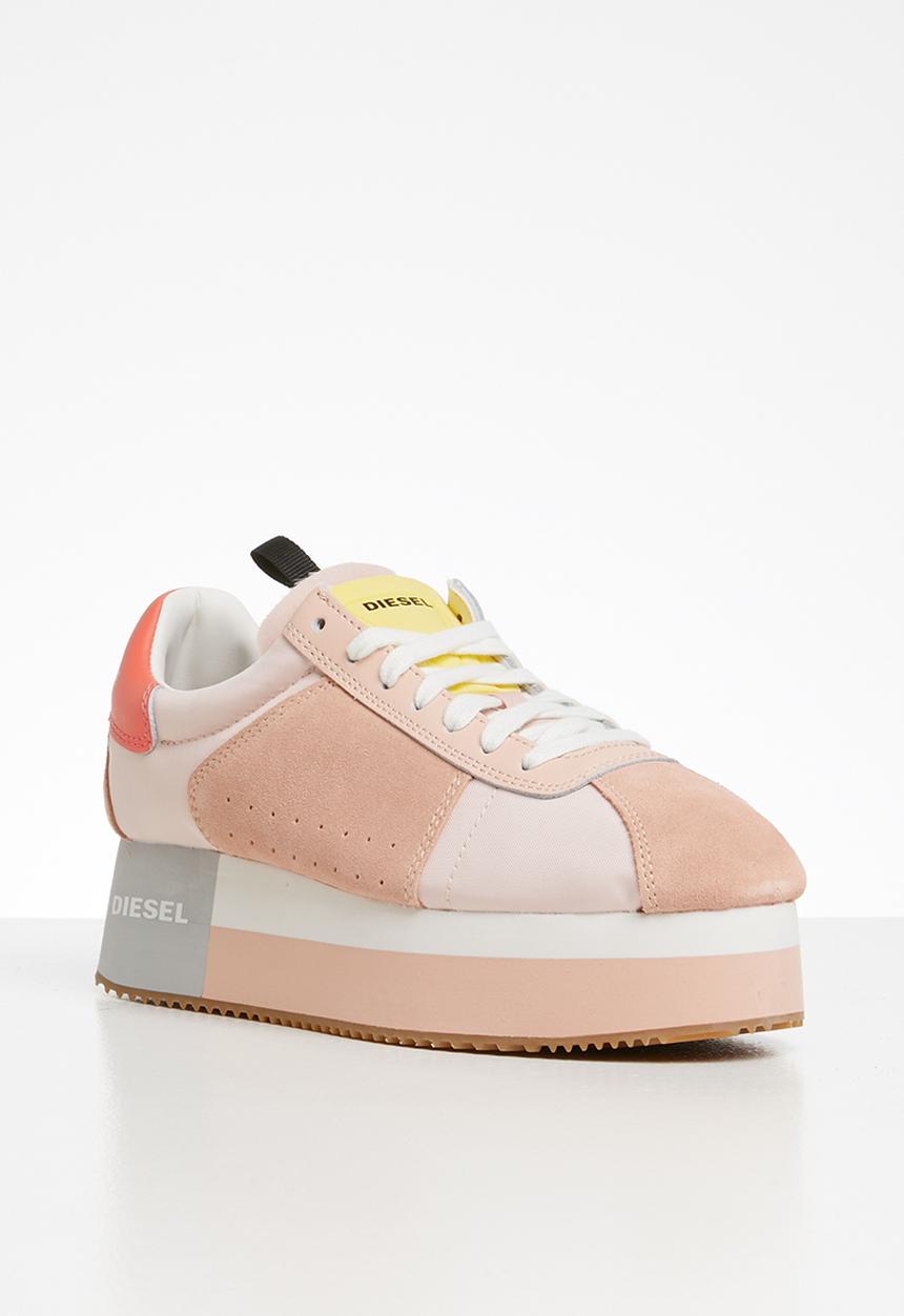 Diesel  - S-pyave wedge - cream tan / spanish villa