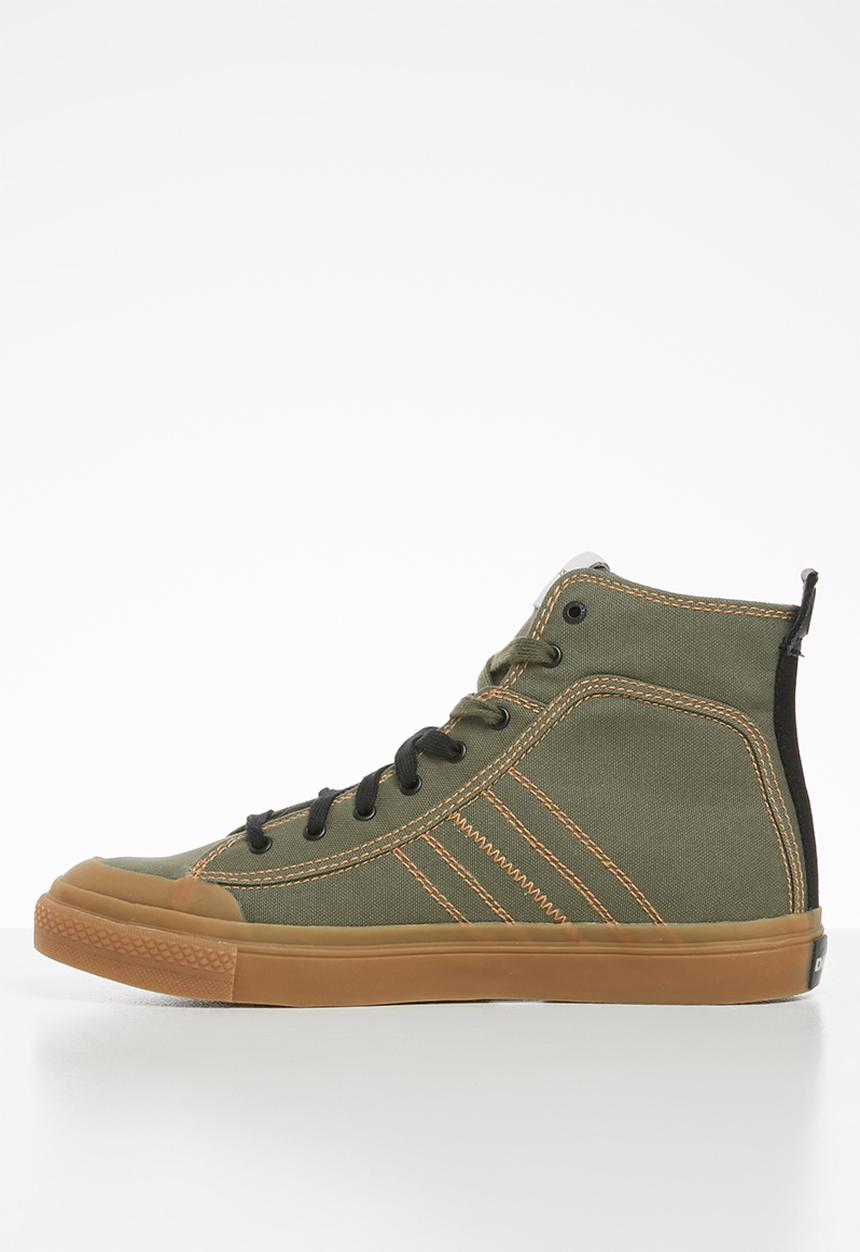 Diesel  - S-astico mid lace - olive night