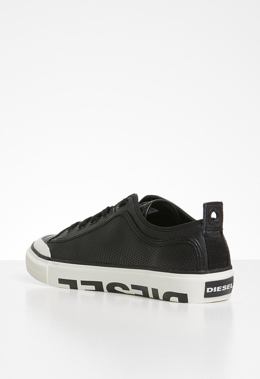 Diesel  - S-astico low logo - black