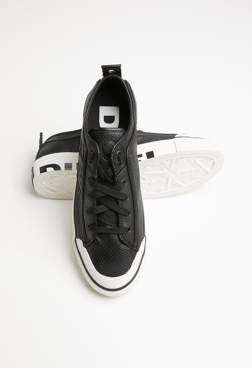 Diesel  - S-astico low logo - black