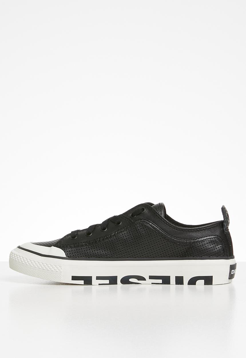 Diesel  - S-astico low logo w - black