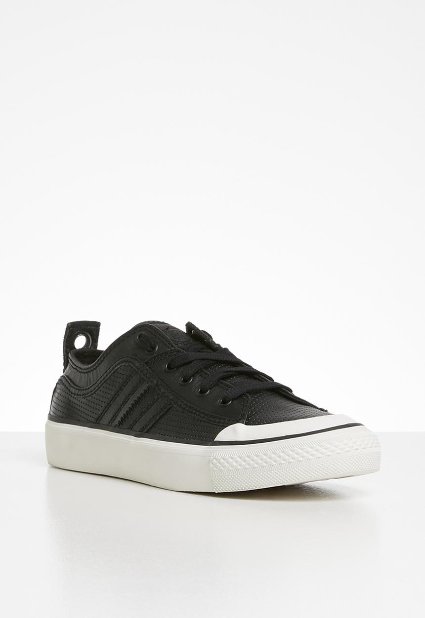 Diesel  - S-astico low logo w - black